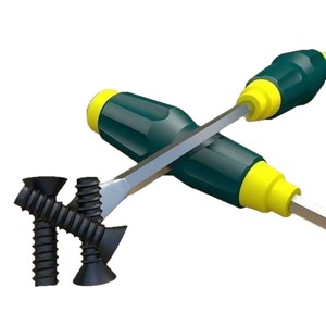 Jeu de tournevis Phillips magnétiques en acier au carbone, tête croisée antidérapante, pour réparation de bricolage, outils d'amélioration de l'habitat - Product Image 1