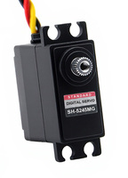 Servo OEM SH-5245MG con Engranajes Metálicos, Motor sin Núcleo de Alto Torque de 15 KG, Larga Vida Útil, Servo Digital Directo de Fábrica para Juguetes Eléctricos