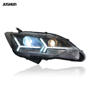 <b>Led</b> Headlight Assembly For 2015-2017 Toyota Camry With Drl And Xenon <b>Projector</b> Lens Retrofit Upgrade Kit - Product Image 3