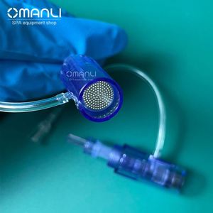 Stylo dermique rechargeable 2 en 1, injecteur sans aiguille d'<span class=keywords><strong>acide</strong></span> <span class=keywords><strong>hyaluronique</strong></span>, système de micro-roulage de collagène - Product Image 2