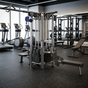 <span class=keywords><strong>Machine</strong></span> de <span class=keywords><strong>musculation</strong></span> à 5 stations, équipement de <span class=keywords><strong>musculation</strong></span> 8 postes, multi-gym commercial à câbles pour usage en salle de sport - Product Image 2