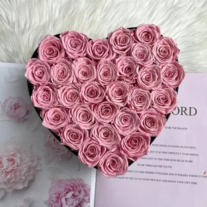 Cadeaux pour la fête des mères Lovebay 2025, roses en gros, fleurs éternelles, 30 roses réelles conservées pour toujours dans une boîte en forme de cœur, meilleure qualité - Product Image 5
