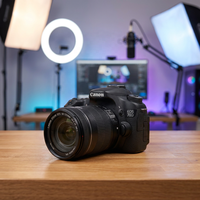 Venta al por Mayor de Cámaras Canon EOS 70D Certificadas de Segunda Mano con Kit de Lente 18-135mm IS STM, 20.2MP, Dual Pixel AF, WiFi, Pantalla Táctil, Proveedor Élite