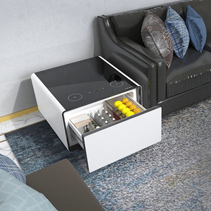 Table basse intelligente moderne avec réfrigérateur, bar et chargeur sans fil – Meuble intelligent pour la maison, le salon et la chambre - Product Image 3