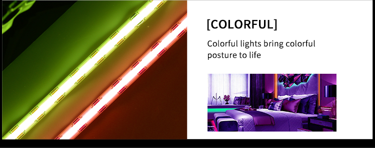 Waterproof IP20/67 COB Strip DC12v 24V Outdoor Building Light COB LED Strip Flexible RGB 18W