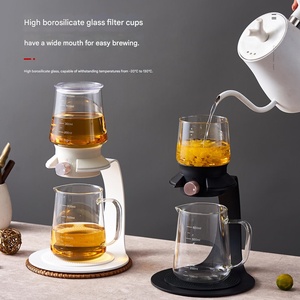Cafetera y Tetera Moderna de Vidrio Borosilicato, para Preparación en Caliente y en Frío, para Cafeterías y Salones de Té, Diseño Portátil para Regalo, BEILAIFEI - Product Image 1