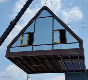 <span class=keywords><strong>Zent</strong></span> บ้านทรงสามเหลี่ยมแบบพกพาสำหรับใช้ในสำนักงานบ้านประกอบได้อย่างรวดเร็ว20FT สั่งทำบ้านสำเร็จรูป - Product Image 6