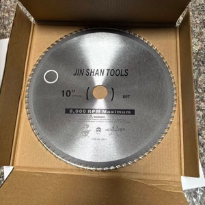 Jin Shan Tools 10 In Circular Saw Blade 80T Wood Cutting Industrial Grade - Product Image 3