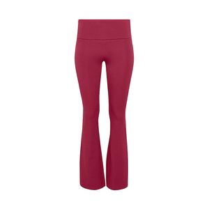 Pantalon de yoga évasé taille haute respirant pour femme, idéal pour le sport, le fitness et le Pilates, effet push-up, vente en gros pour la saison estivale - Product Image 3