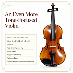Vente en gros Violon TXXH280 4/4 Kit complet pour étudiant débutant - Product Image 1