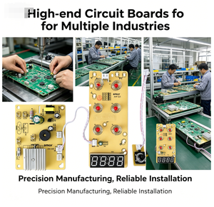 ชุดควบคุมหลัก PCB รุ่น AM-Q3-SMT ทนทาน พร้อมระบบป้องกัน<span class=keywords><strong>ไฟ</strong></span>กระชาก 2KV กำลังไฟ 1800-2200 วัตต์ อะไหล่สำหรับเตาอินฟราเรด - Product Image 3