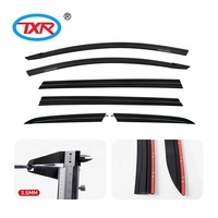 Visera de ventana lateral automotriz, protector de ventilación, sombra, protección contra la lluvia, deflectores de viento para Chery Tiggo 8 Tiggo 8 pro Tiggo 8 plus