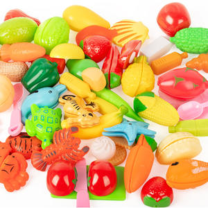 Maison de jeu pour enfants cuisine jouets ensemble musique fruits coupe caractéristiques plastique ABS unisexe pour 2-7 ans en vrac en gros - Product Image 1