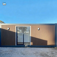 Magasin mobile préfabriqué 10 pieds 20 pieds Maison-conteneur contemporaine pour bar Café Boutique modulaire mobile Magasin de proximité