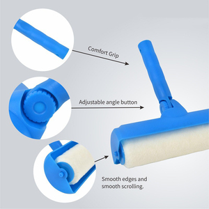 <span class=keywords><strong>Rodillo</strong></span> de Pintura para Techo de 10 Pulgadas con Mango de Plástico, Protector Antisalpicaduras con Ángulo Ajustable - Product Image 4