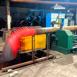 Coude chaud formant la <span class=keywords><strong>machine</strong></span> avec l'unité de chauffage par induction chauffage par mandrin formant la <span class=keywords><strong>machine</strong></span> hydraulique de coude - Product Image 3