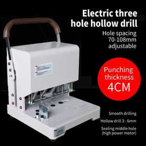 Hot Sale Slient Motor Three Hole Paper Book Hole Punching Threading <b>Binding</b> <b>Machine</b> - Product Image 5