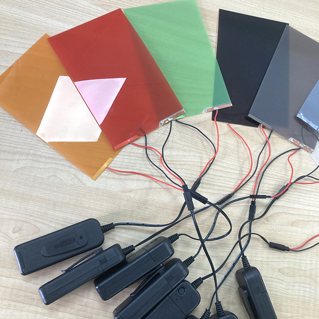 Smart film White Black Green Red Switchable sticker Magic Power on /OFF Privacy Customized protect privacy Safety Glass Film