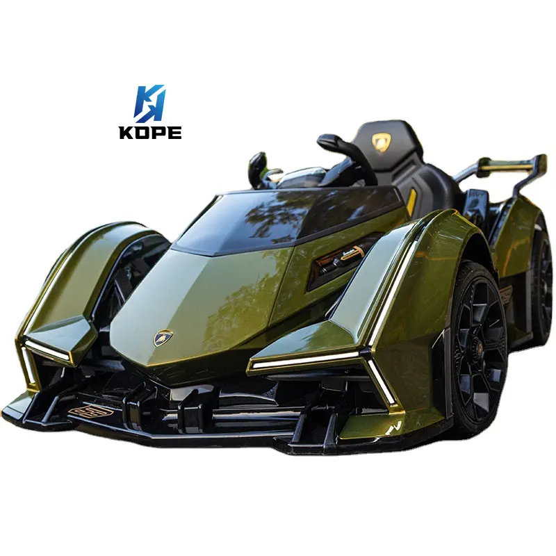 Kopetoy Authentic authorization Lambo V12 Vision GT Children's Electric Ride On Car RC car