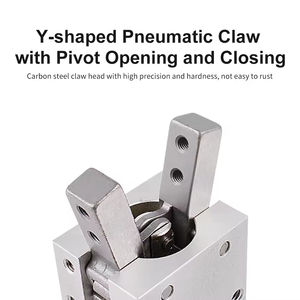 Pinza Magnética en Forma de Y para Brazo Robótico, Piezas Neumáticas MHC2-10D/MHC2-16D/MHC2-20D/MHC2-25D, para el Extremo del Brazo Robótico - Product Image 2