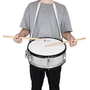 Trống Snare thép chất lượng cao, màu đen trắng, kích thước 14*6 inch, sản xuất tại xưởng SLADE, nhận đặt hàng theo yêu cầu (ODM/OEM), bán buôn. - Product Image 2