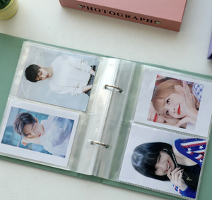 Lerp & 100 Poches Mini <span class=keywords><strong>Album</strong></span> <span class=keywords><strong>Photo</strong></span> 3 Pouces avec Notes <span class=keywords><strong>Album</strong></span> <span class=keywords><strong>Photo</strong></span> en Cuir Pu avec Sangle pour Instax Mini - Product Image 6