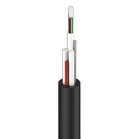 Cable de Fibra Óptica Aéreo ASU Mini ADSS de 6/12 Núcleos con Cubierta de PE y Elemento de Refuerzo FRP, Certificado CE/ROHS/ISO9001