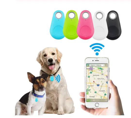 Lorenzo OEM Mini Rastreador Localizador De Mascotas Tracking Device Key Finder Smart Wallet Anti Lost GPS Tracer Pet Tracker