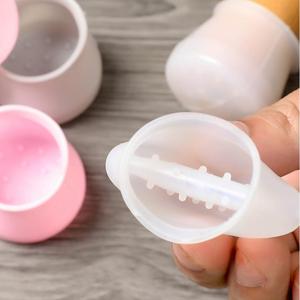 Table Corner Cover Leg Protection Pad <b>Plastic</b> Noise Reduction Furniture Chair Table <b>Stool</b> Silent Pads White Gray Pink - Product Image 4