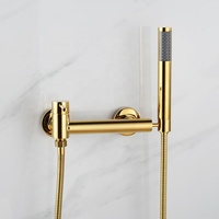Luxe or toilette salle de bain femmes Bidet mitigeur robinet avec bidet à main Shattaf Spray Set Douche Bidet Spray Kit