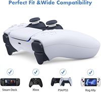 FPS Jeu Silicone Joystick Anneau De Protection pour PS5 PS4 Xbox ROG Ally Steam Deck Switch Pro Contrôleur Protecteurs Accessoires