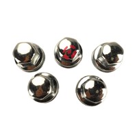 Écrou de roue de haute qualité pour Land Rover Range Rover avec filetage M14x1.5 en écrou de roue couleur argent OE RRD500510