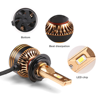 Phare de travail LED pour voiture, étanche IP68, 120W, 6500K, en matériau de qualité supérieure, phare automobile LED de haute qualité