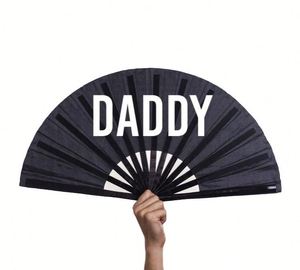 Abanicos Plegables de Bambú, Novedad 2023, Personalizados con Impresión, Estilo Festivo, con Técnica de Tallado, Tamaño 33cm, para Venta al Por Mayor - Product Image 3