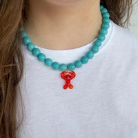 Collar de Cadena con Eslabones de Concha y Perlas de Agua Dulce, Estilo Oceánico, Simple y Moderno, Ideal para Regalo de Mujer
