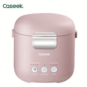 Olla Arrocera Eléctrica Multifuncional Inteligente Blanca y Rosa, Mini, Estilo Coreano, con Función para Mantener el Calor, para el Hogar, Fabricación China, OEM Personalizado - Product Image 1