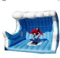 WINSUN 2026 Planche de surf mécanique gonflable de qualité commerciale pour jeux sportifs, balle roulante gonflable