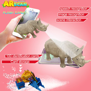 Giáo Dục Trẻ Em Đa Chức Năng AR 3D <span class=keywords><strong>4D</strong></span> <span class=keywords><strong>Flash</strong></span> <span class=keywords><strong>Card</strong></span> Đồ Chơi Công Cụ Thẻ Poker Trò Chơi Động Vật Thẻ Ma Thuật Cho Trẻ Em Học Tập Thông Minh - Product Image 2