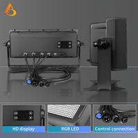 Lampu Strobo LED RGBW Tahan Air Profesional AICPOSE untuk Festival Pesta DMX512 Lampu Strobo Luar Ruangan