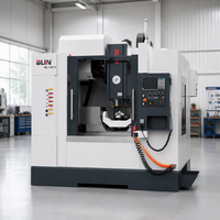 Centre d'usinage CNC 5 axes haute précision avec magazine d'outils 24T et guides linéaires automatiques – Nouveau modèle