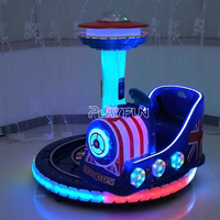Produit phare : Machine de manège pour enfants, train électrique miniature à monnayeur, style britannique, sans écran, à thème phare et dessin animé