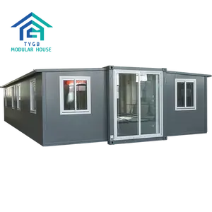 Houses Tygb Ready Made 20ft 30ft 40ft Movable Cheap Foldable Modular Prefabricated Prefab Container Houses