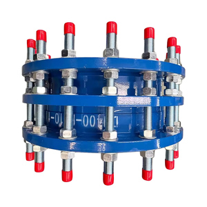 Quá trình đúc JIS tiêu chuẩn đôi Mặt bích sắt có thể tháo rời khớp Truyền tải điện 30mm Kích thước Ống mở rộng áp lực cao - Product Image 1