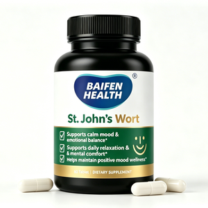 Capsules de millepertuis de haute qualité en marque blanche OEM en gros pour adultes – Favorise la relaxation et calme l'humeur - Product Image 1