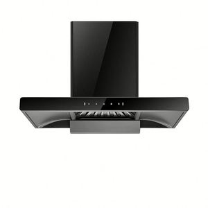 <span class=keywords><strong>Hotte</strong></span> aspirante électrique 110V/220V 90 pouces à écran tactile, version anglaise, en acier inoxydable, en forme de T, murale, avec verre trempé - Product Image 1