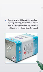 Offre Spéciale bidons d'huile en métal de <span class=keywords><strong>20</strong></span> <span class=keywords><strong>litres</strong></span> <span class=keywords><strong>bidon</strong></span> carré <span class=keywords><strong>vide</strong></span> <span class=keywords><strong>bidon</strong></span> en métal pour emballage avec couvercles - Product Image 3