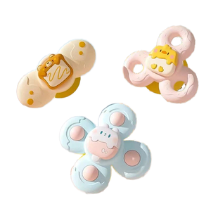 Jouet <span class=keywords><strong>de</strong></span> <span class=keywords><strong>table</strong></span> à <span class=keywords><strong>ventouse</strong></span> gonflable pour bébé, motif dessin animé, avec fonction <span class=keywords><strong>de</strong></span> rotation et <span class=keywords><strong>de</strong></span> gyroscope, <span class=keywords><strong>hochet</strong></span> éducatif pour nouveau-né <span class=keywords><strong>de</strong></span> 6 à 12 mois - Product Image 1