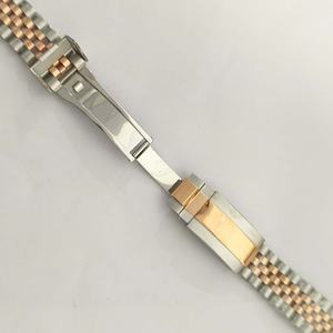 Accesorio de Oro Rosa de 41 mm para Reloj con Movimiento 8285, Espejo de Zafiro Azul Transparente con Lupa y Caja de Ladrillo - Product Image 5