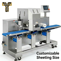 Industrial-Grade Electric Dough Rolling Press Machine Automatic Variable Thickness Control (0.3-5mm) High Capacity Bakery