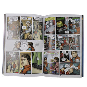 Servicio de Impresión de Libros de Cómics y Manga con Tapa Blanda Completamente Personalizada, con Opciones de Papel Offset, Cartón, Papel Kraft y Papel de Arte - Product Image 3